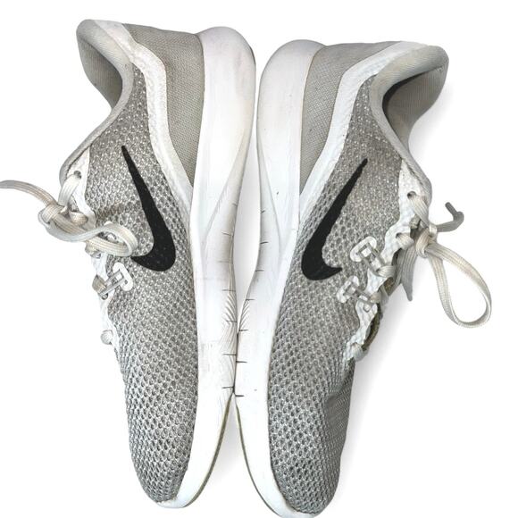 Nike Flex Trainer 7 Silver White Women sz 8 - Picture 3 of 7